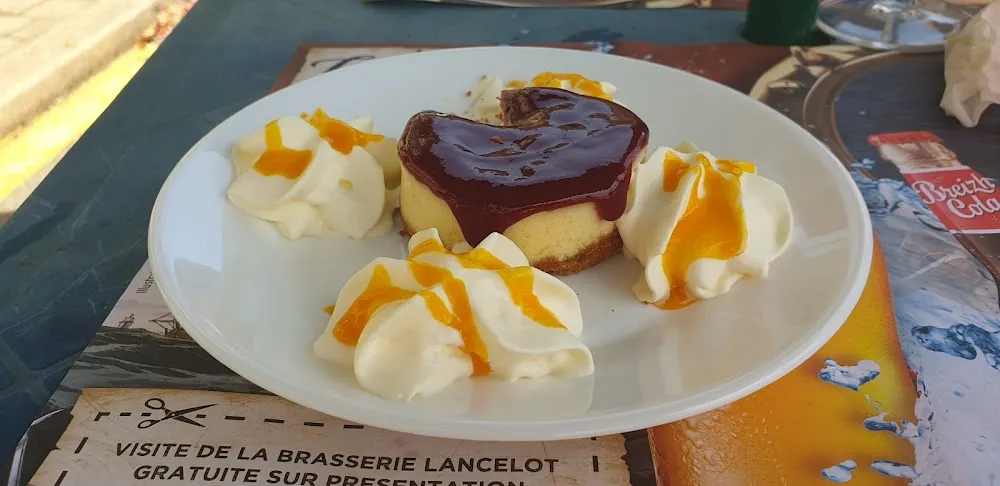 Cheesecake Au Coulis de Fruits Rouges