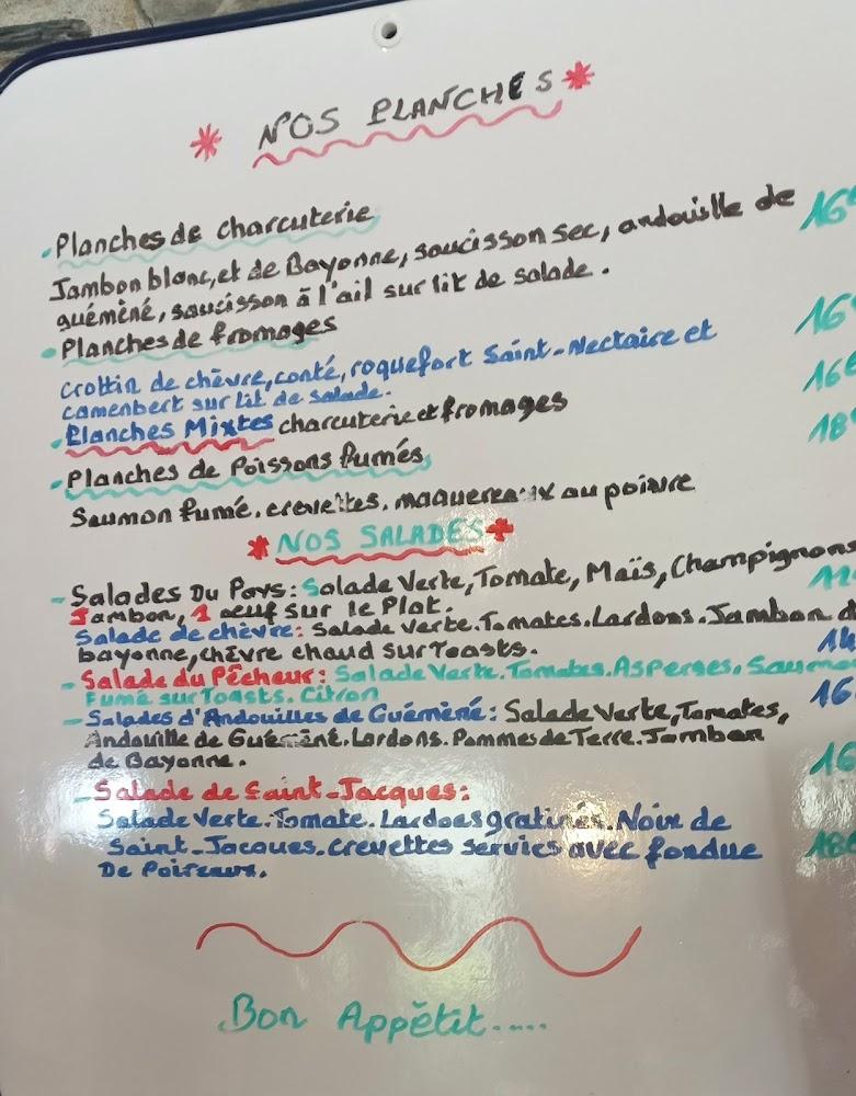 Les Pêcheries de Guerlédan - Menu Image 1
